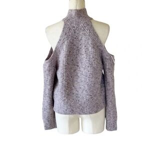 ASTR the Label X Revolve Cold Shoulder Sweater LAVENDER  Wool Blend